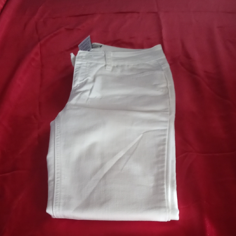 Cello Women's White Ankle & Cropped Jeans